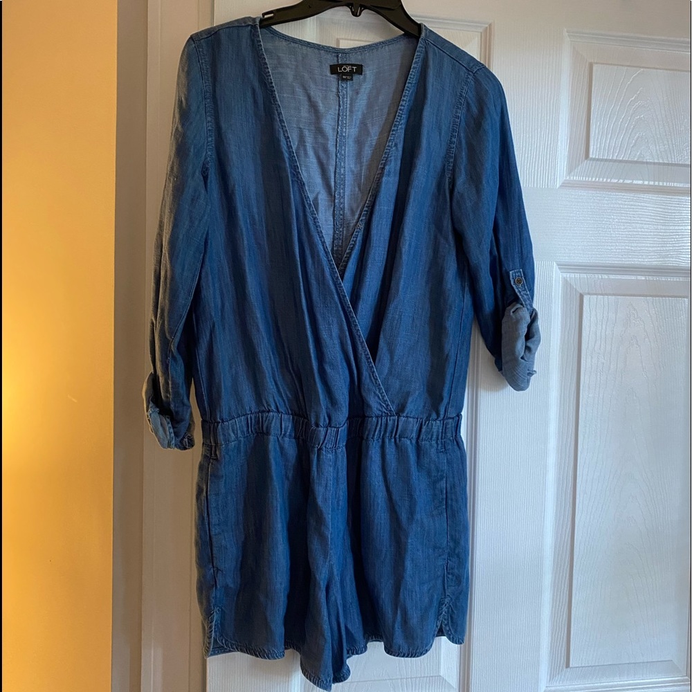 Jean style LOFT Romper. 00 - Picture 4 of 8